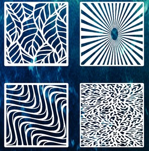 Bán Chạy Khuôn Tô Sơn Tường Bằng Nhựa Lớn Thời Trang Đẹp Dùng Cho Sơn Tường Mẫu Tô Vẽ Tường Tái Sử Dụng Được - Product Image 4