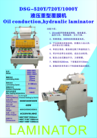 Machine à plastifier semi-automatique hydraulique HTD-520 pour feuilles et rouleaux, format A2, plastifieuse à chaud