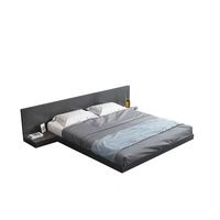 GEDO Cama Tatami Japonesa Moderna 1,8 m 1,5 m Marco de cama de Madera Suave doble para muebles de habitación y camas bajas