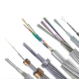 Professional OPGW Manufacturer Outdoor Aerial Single Mode 18 Core Cable OPGW Fiber Optic Drop FTTH Cable