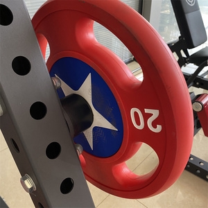 Smith cao cấp tấm nạp cực chèo thuyền máy huấn luyện viên hiệu quả sức mạnh thiết bị đào tạo ngực tập luyện ngồi kim loại phòng tập thể dục - Product Image 3