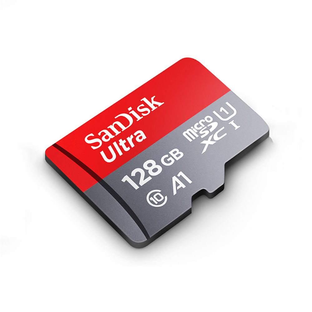 Sandisk карта памяти Micro TF, класс 10, 100% ГБ, 128 ГБ, 64 ГБ