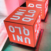 Schermo LED Cubo Quadrato Digitale Portatile Leggero ed Economico con Controllo App Gratuito - Vendita Diretta dalla Fabbrica