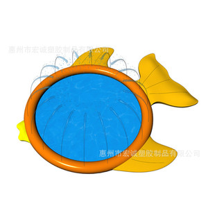 Inflatable Crab Water Play Mat Pvc Outdoor <b>Garden</b> Childrens Toy 1 2 Meters - Product Image 3