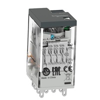 Relay Kontrol Industri Miniatur Schneider RXM4LB2BD 24VDC 5A 4NO+4NC Asli