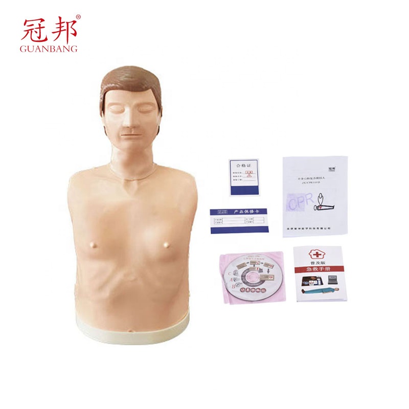 Factory direct sale cheap half body first aid cpr dummy cpr manikins training model