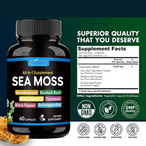 Propre marque 1000mg Shilajit Capsules Pure Supplément d'algues biologiques pour adultes pas pour enfants ou femmes enceintes - Product Image 2