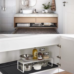 22'' X 34'' Eco-Friendly Modern Under-Sink Waterproof <b>Silicone</b> Drip Tray Kitchen Bathroom Cabinet Protector <b>Mats</b> Pads Hotels - Product Image 4