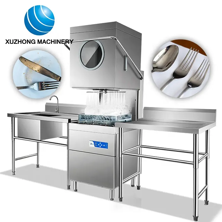 Restaurant Dishwasher Machine Dish Washer Machine Stainless Steel Dish Washing Machine Price For Commercial Kitchen Dishwasher