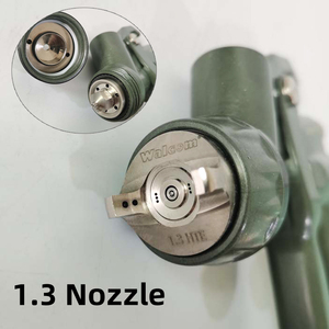 Aerógrafo Italiano Original <span class=keywords><strong>Walcom</strong></span> con Boquilla de Acero Inoxidable de 1.3 mm, Pulverizador de Barniz/Pintura, Herramientas Neumáticas para Automóviles, Personalizable OEM - Product Image 4