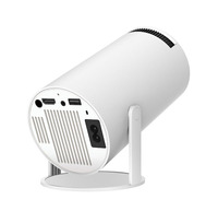 Projecteur intelligent LCD LED à mise au point courte 30W Mise au point manuelle Télécommande Distance de projection 0.5-3 mètres