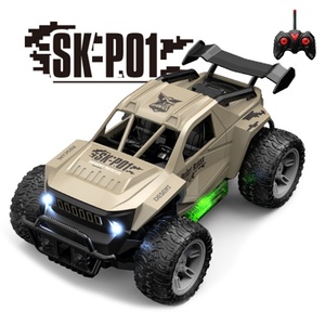 Voiture télécommandée électrique 40 MHz à l'échelle 1:16 avec lumières, 4 canaux, tout-terrain, camion de sauvetage RC, pick-up, voiture de course, véhicule, disponible en plusieurs couleurs - Product Image 5
