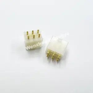 Gold plating 5569-6A 4.2mm pitch connector 6PIN right angle molex electrical header connector for PCB 2x3