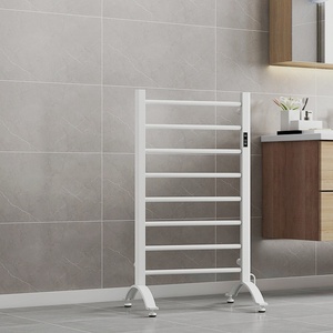 <span class=keywords><strong>Scaldasalviette</strong></span> Elettrico Bode, Stendino Asciugamani da Terra e a Parete, Design Salvaspazio - Product Image 6