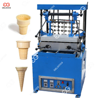 60Pcs/Time Biscuit Ice Cream Cone Wafer Cookie Making Sugar Cup Cone Machine