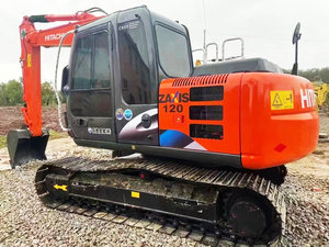 Mini-excavatrice sur chenilles Hitachi ZX120 d'occasion, 10-12 tonnes, prête à être expédiée, avec brise-roche, à vendre - Product Image 2