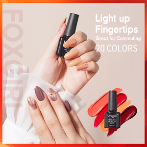 RS Nail Gel Polish Kit <span class=keywords><strong>Foxgirl</strong></span> Gel Polish Tomato Corpora Oem Nail Beauty Vernis Gel réfléchissant avec logo personnalisé pour salon de beauté des ongles - Product Image 2