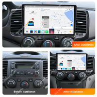 MEKEDE M6 PRO 3D Android 8 Core 4G WiFi pantalla táctil radio de coche para Kia optima 2006-2008 navegación GPS BT con ventilador de refrigeración