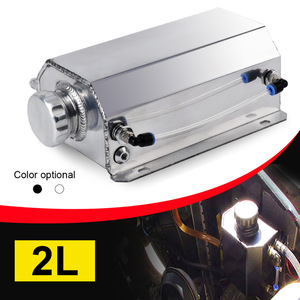 Tanque de Expansión de Aleación de Aluminio de 2L, Universal para Autos, Recipiente de Refrigerante para Mejora y Reequipamiento - Product Image 5