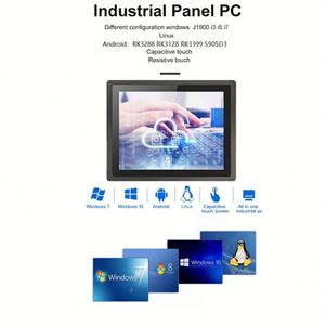 Panneau PC intégré à écran tactile de 21.5 pouces J4125 J6412 I3 I5 I7 processeur 16G DDR4 PC tactile industriel 500/1000nits tout en un PC - Product Image 2