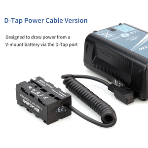 Cable de alimentación en espiral de batería simulada D-tap a 770 para Sony NP 1/, luz LED de alimentación de <span class=keywords><strong>Monitor</strong></span> <span class=keywords><strong>Atomos</strong></span> <span class=keywords><strong>Ninja</strong></span> DE LA NP-F970 - Product Image 4
