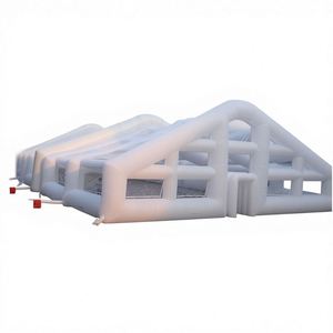 Carpa Inflable de Doble Capa para las Cuatro Estaciones, de Tela Oxford Blanca, Ecológica, Impermeable, con Estructura de Múltiples Habitaciones, para Campamentos, Fiestas y Eventos - Product Image 1