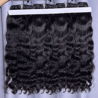 100% Cheveux Humains Naturels Bruts Indiens Bouclés Super Double Drawn, Ondulés Naturels, Non Traités, Remy Hair