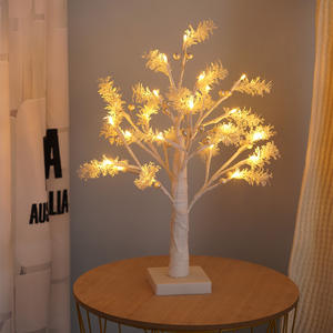 LED <b>Tree</b> <b>Lights</b> Warm Glow Indoor Decor Christmas Holiday Table Lamp SJ-SD021 - Product Image 1