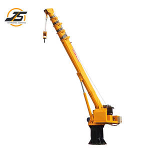 เครนราคาประหยัดที่ใช้กันอย่างแพร่หลาย เครนเรือเดินทะเลคุณภาพสูง ยกเครนไฮดรอลิกทางทะเล - Product Image 3