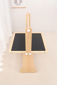 Kindermeubilair Multifunctioneel 4-in-1 houten tekenbord voor peuters, dubbelzijdig wit bord en schoolbord - Product Image 4