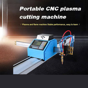 เครื่องตัดพลาสม่า CNC แบบพกพา 200A IGBT พร้อมคอมเพรสเซอร์ ตัดเหล็กแผ่นโลหะ โต๊ะ CNC พลาสม่า และหัวตัดพลาสม่า CNC - Product Image 2