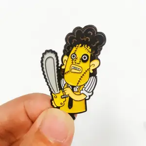 Wholesale design metal basketball pins supplier custom lapel pin set cartoon girl game design brooch soft enamel pin