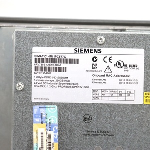 หน้าจอสัมผัส SIMATIC HMI IPC 577C รุ่นใหม่ 6AV7885-1AE10-1DA8 ขนาด 15 นิ้ว สำหรับการควบคุมระบบอัตโนมัติทางอุตสาหกรรมอย่างมีประสิทธิภาพ - Product Image 5