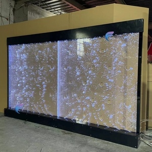 Panel de Cascada de Burbujas Acrílicas Modernas con Efecto Luminoso LED para Decoración de Restaurantes y Bares - Biombos Divisores de Habitaciones con Temática Marina - Product Image 5