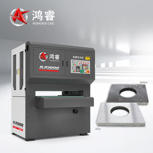 Honry <span class=keywords><strong>R</strong></span>-R1000 수작업 대체 자동 두께 샌더 와이드 벨트 디버링 폴리싱 머신 - Product Image 3