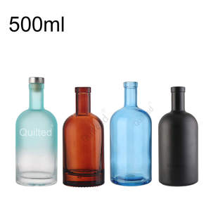 Botellas de Cristal Personalizadas Transparentes de 700 ml, Botella de Vidrio para <span class=keywords><strong>Licor</strong></span>, Botellas de Cristal para Vodka - Product Image 6