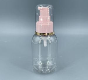 Pompe à lotion rose 24/410 en gros pour bouteille cosmétique - Product Image 4