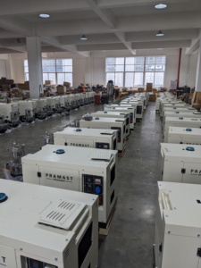 גנרטור שקט קומפקטי 350kVA התקנה קלה לבניין מסחרי - Product Image 3