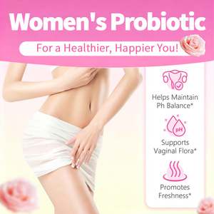 Probióticos Femeninos con Arándano <span class=keywords><strong>y</strong></span> <span class=keywords><strong>Fibra</strong></span> Prebiótica para el Apoyo de la Salud del Tracto Urinario <span class=keywords><strong>y</strong></span> Digestivo, Veganos - Product Image 2