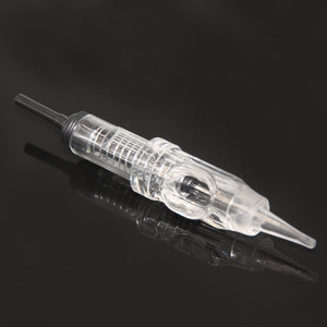 Aiguille de machine à microblading transparente noire à vis 1RF PMU pour tatouage des sourcils - Product Image 3