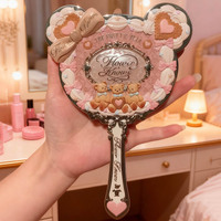 Miroir cosmétique portable lumineux Sweetie Bear, à suspendre, élégant, nouvelle collection, vente en gros