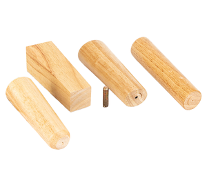 Hotel Use Round Solid Wood Heavy Duty <b>Sofa</b> <b>Legs</b> Replacement Easy Installation <b>for</b> Armchair Cabinet Chair-Contemporary Design - Product Image 1