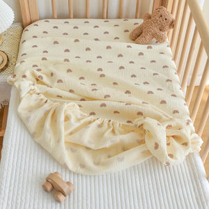 ベビーベッド用ベッドシート,コットン製 - Product Image 1