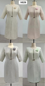 Long Dress Long Jacket Dresses Formal African Women Plus Size Women Church Suits Office African Fashion Church Dresses - Product Image 6