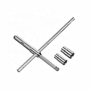 Llave de rueda de acero Cr-V con brazo de palanca extendido en cruz para extracción de ruedas de coche, herramienta de vaso para neumáticos - Product Image 5