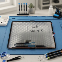 Écran tactile numériseur en verre OCA pour iPad Pro 11 pouces 2ème génération, remplacement avec OCA préinstallé, vente en gros directe usine