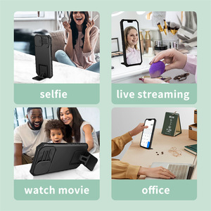 Funda a prueba de golpes para <span class=keywords><strong>Infinix</strong></span> Smart 6 5 <span class=keywords><strong>4</strong></span> / <span class=keywords><strong>Note</strong></span> 11 Pro / Hot 12 11 10 9 Play 10i Slide Camera Lens Protection Stand Back Cover - Product Image 5