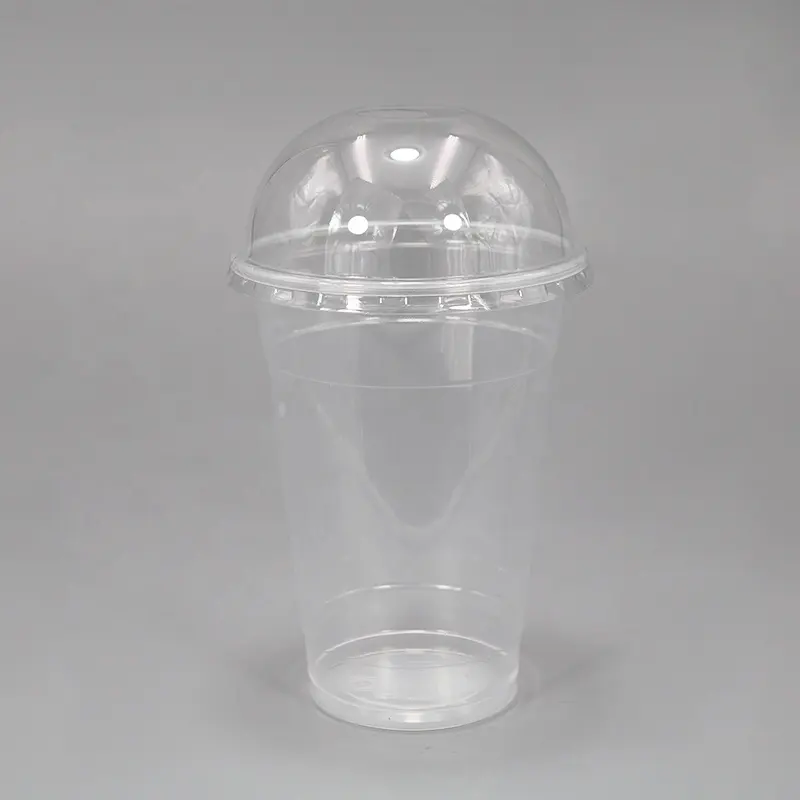 China Vasos de plástico PET transparentes excelentes de 14 oz / 400 ml con  tapas Proveedores, fabricantes, fábrica - Hecho en China - LANSIN