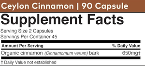 Cápsulas de canela de Ceilán de etiqueta privada Cápsulas de corteza de canela de grado alimenticio a la venta - Product Image 5