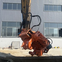 KS40 Vibro-marteau à prise latérale pour excavatrice, piqueuse hydraulique à prise latérale pour palplanches, machine de piquage à vibro-marteau